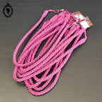 Embrasse corde rose fushia satiné simple passementerie attache pour rideau style Houles neuf