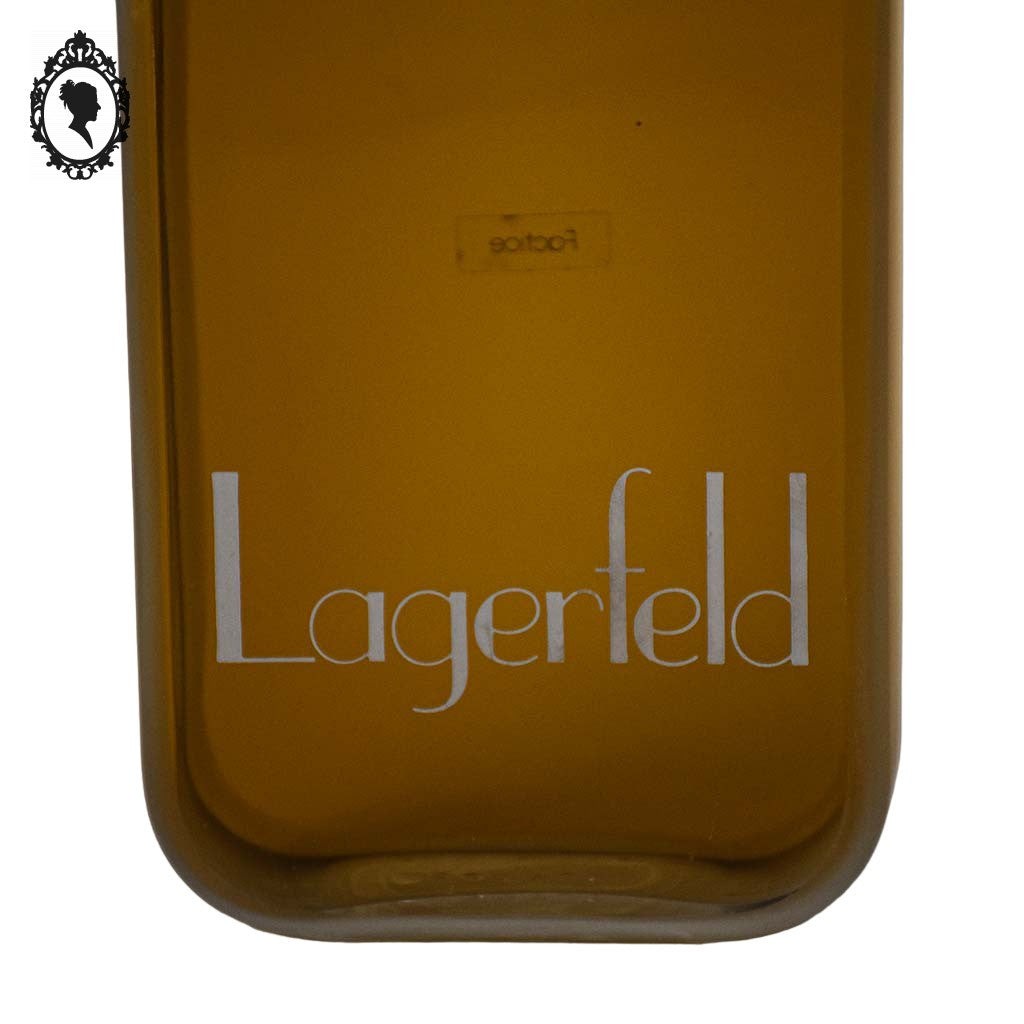 Flacon factice géant de parfum Lagerfeld H 34 cm collection vitrine parfumerie PLV