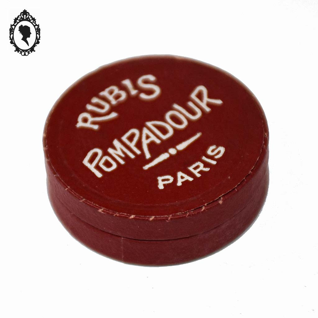 Le 1er vernis ou pierre d'autrefois ancien vintage Paris RUBIS POMPADOUR objet de collection