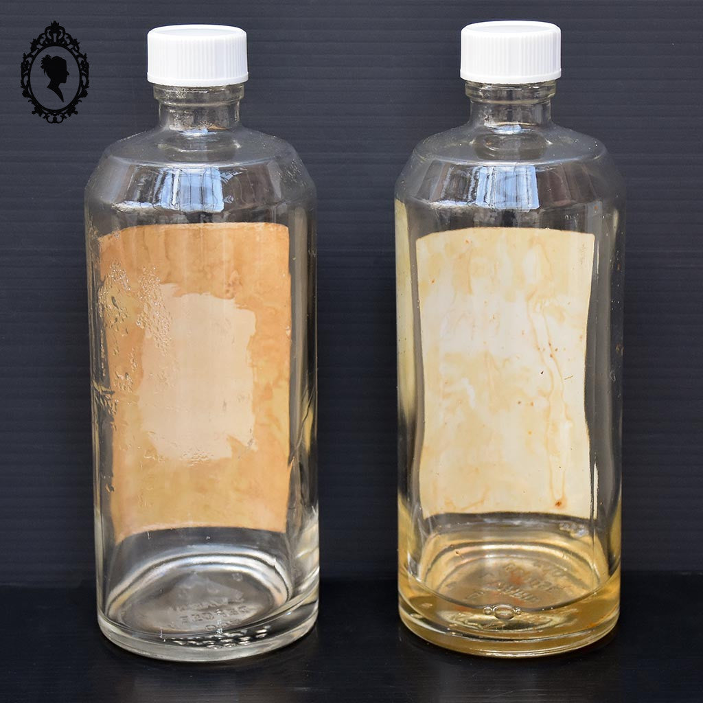 Lot 2 flacons collections Mero Boyveau L Warin eau de fleurs d’oranger et roses vides anciens