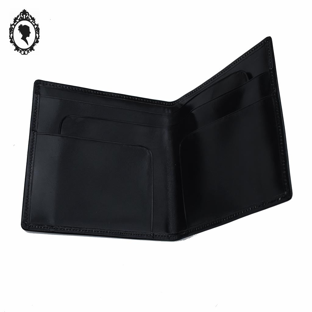 Portefeuille porte cartes cuir noir mixte neuf