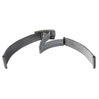 Bracelet de montre maille métallique argenté stainless steel vintage neuf attache 18 mm
