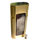 Flacon factice géant Must de Cartier 34,5 cm + miniature 4 ml vide pour collection