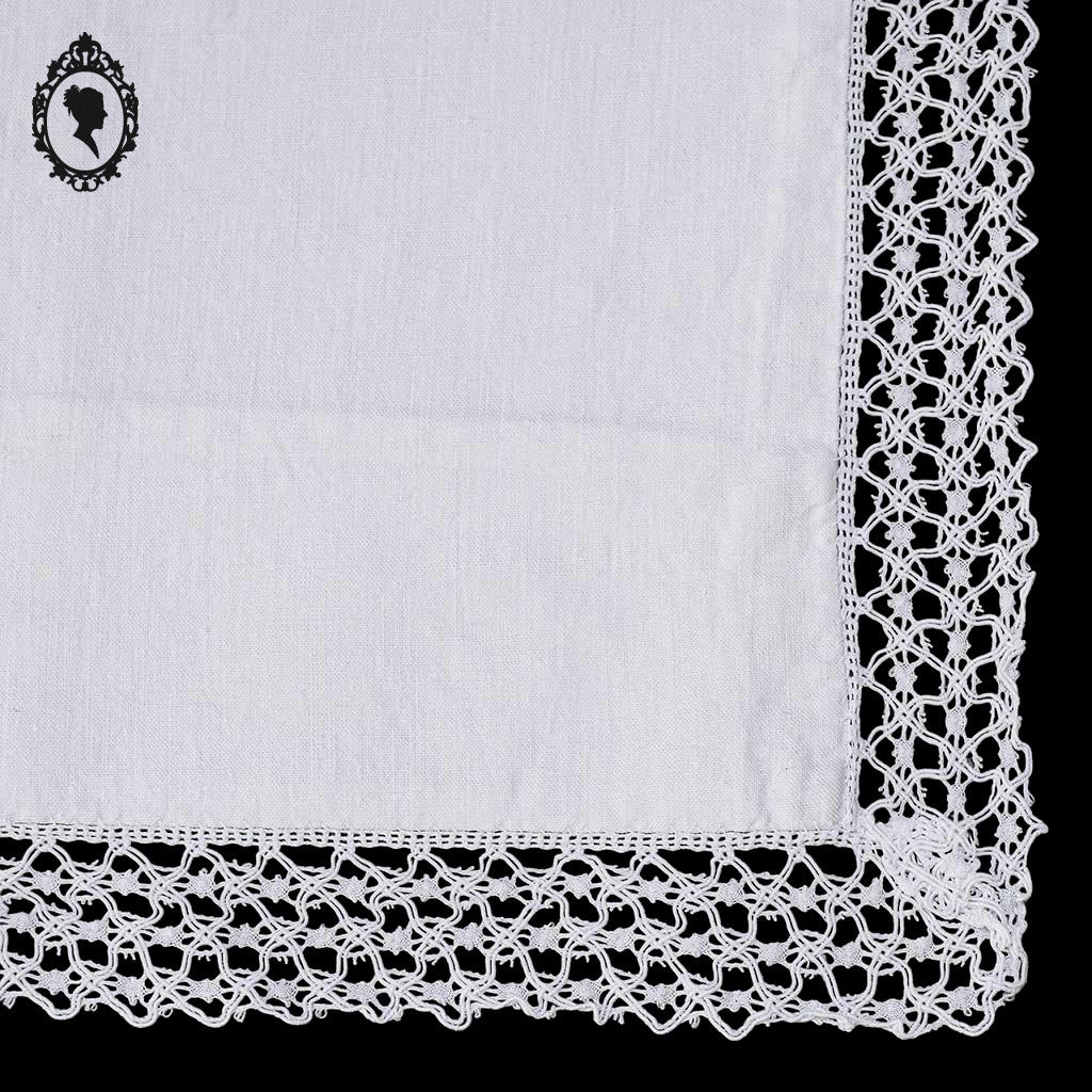 3 taies d’oreiller blanches pourtour dentelle crochet 63 x 60 anciennes
