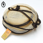 Chic Chapeau femme cérémonie beige marron JOA NELL sisal paille NEUF Taille M ou 56 cm