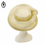 Chic chapeau femme fille cérémonie beige Joa Nell NEUF 54 cm Taille S Neuf