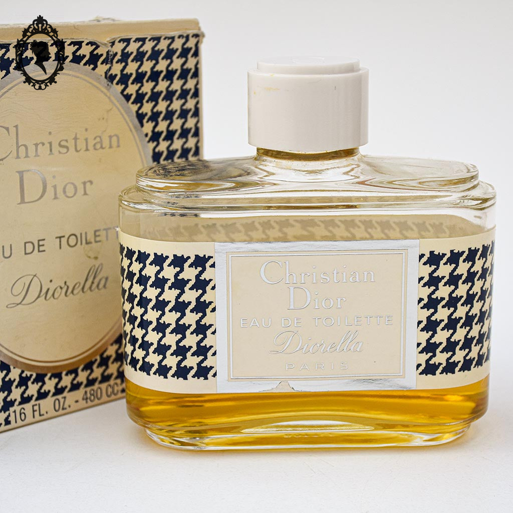 Flacon ancien Diorella de Christian Dior 480 ml vide vintage
