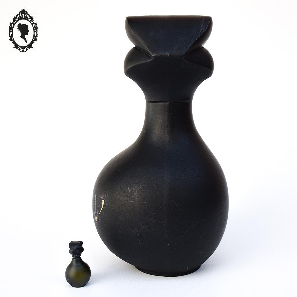 Factice géant de parfum homme Salvador Dali bouche vide H 32 cm objet de collection de Vitrine parfumerie PLV