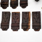 Lot 16 ornementations sculptures boiseries déco de meubles bois ancien