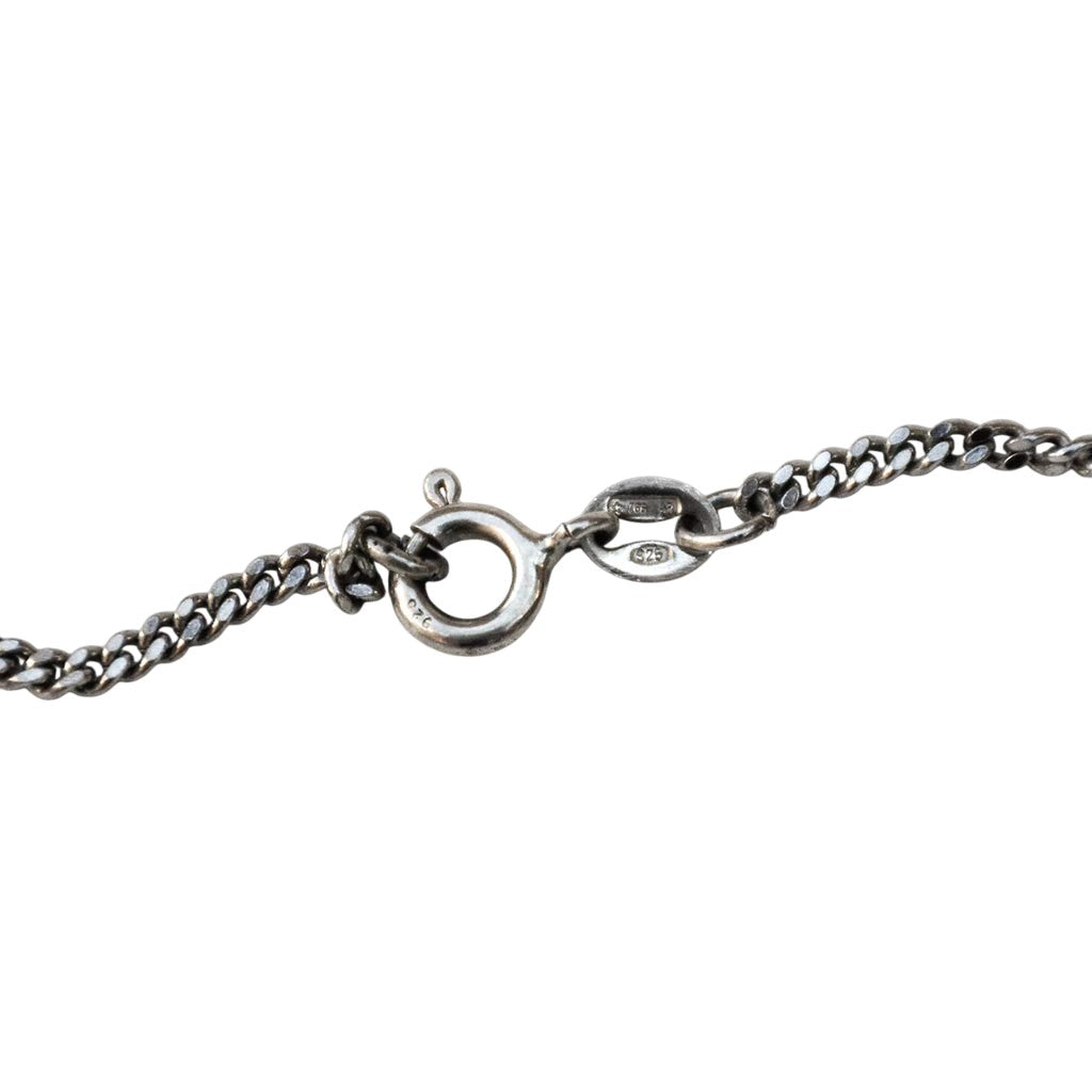 Parure en argent sabots bleu et blanc style Delft hollandais – Collier pendentif chaîne et boucles d’oreilles