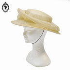 Chic chapeau femme fille cérémonie beige Joa Nell NEUF 54 cm Taille S Neuf