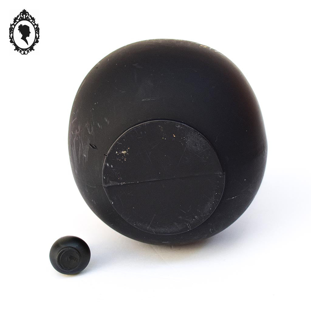 Factice géant de parfum homme Salvador Dali bouche vide H 32 cm objet de collection de Vitrine parfumerie PLV