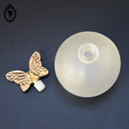 Flacon vide Annick Goutal boule papillon doré parfum vintage collection