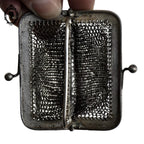 Porte monnaie bourse en maille argent XIX ancien