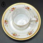 Service à café 8 tasses cafetière pots W Winterling Kirchenlamitz Germany Bavaria fleuri or vintage ancien