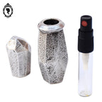 Vaporisateur de sac métal gris moderniste vintage