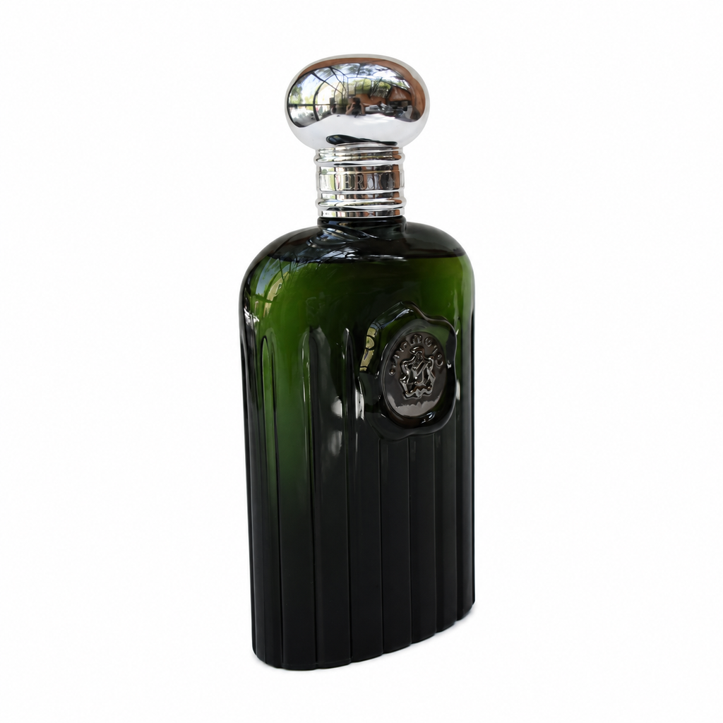 Grand flacon factice Giorgio Beverly Hills For Men en verre vert — 30 cm