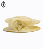Chic chapeau femme fille cérémonie beige Joa Nell NEUF 54 cm Taille S Neuf