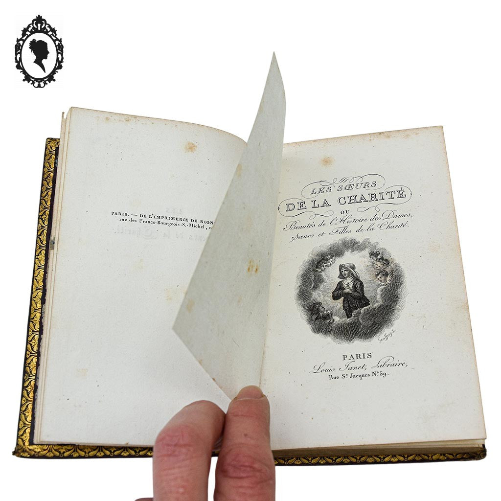 Livre religieux Les sœurs de la charité Louis Janet ancien