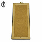Chic tableau cadre à relief chinois asiatique blanc gris noir oiseau plume vintage