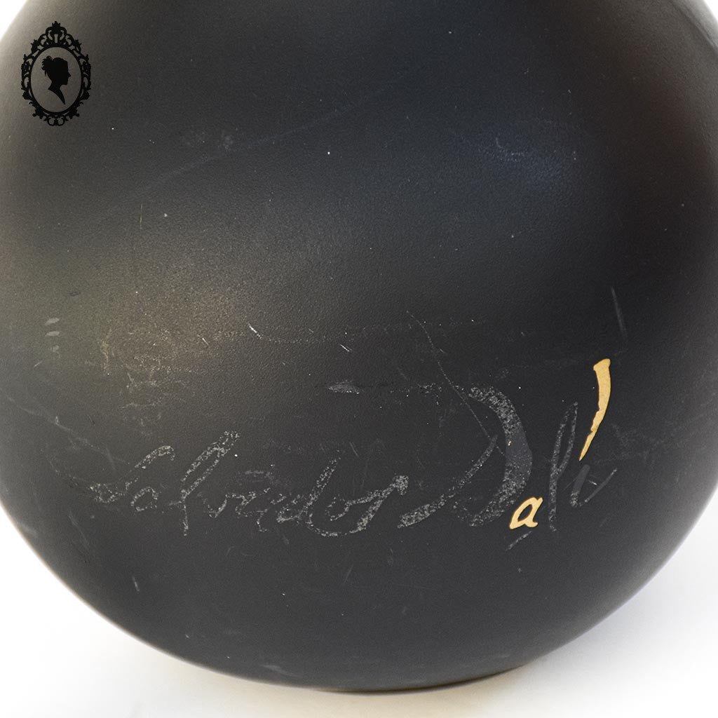 Factice géant de parfum homme Salvador Dali bouche vide H 32 cm objet de collection de Vitrine parfumerie PLV