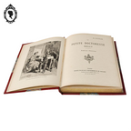 Livre charmant ancien La petite doctoresse Nelly rouge de prix en 1915