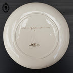 Lot 9 assiettes anciennes plates ou à dessert Terre de Fer Le Duel Louis XIV gladiateurs Creil et Montereau
