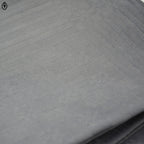 Service 10 serviettes de table anciennes damassées gris anthracite sans monogramme