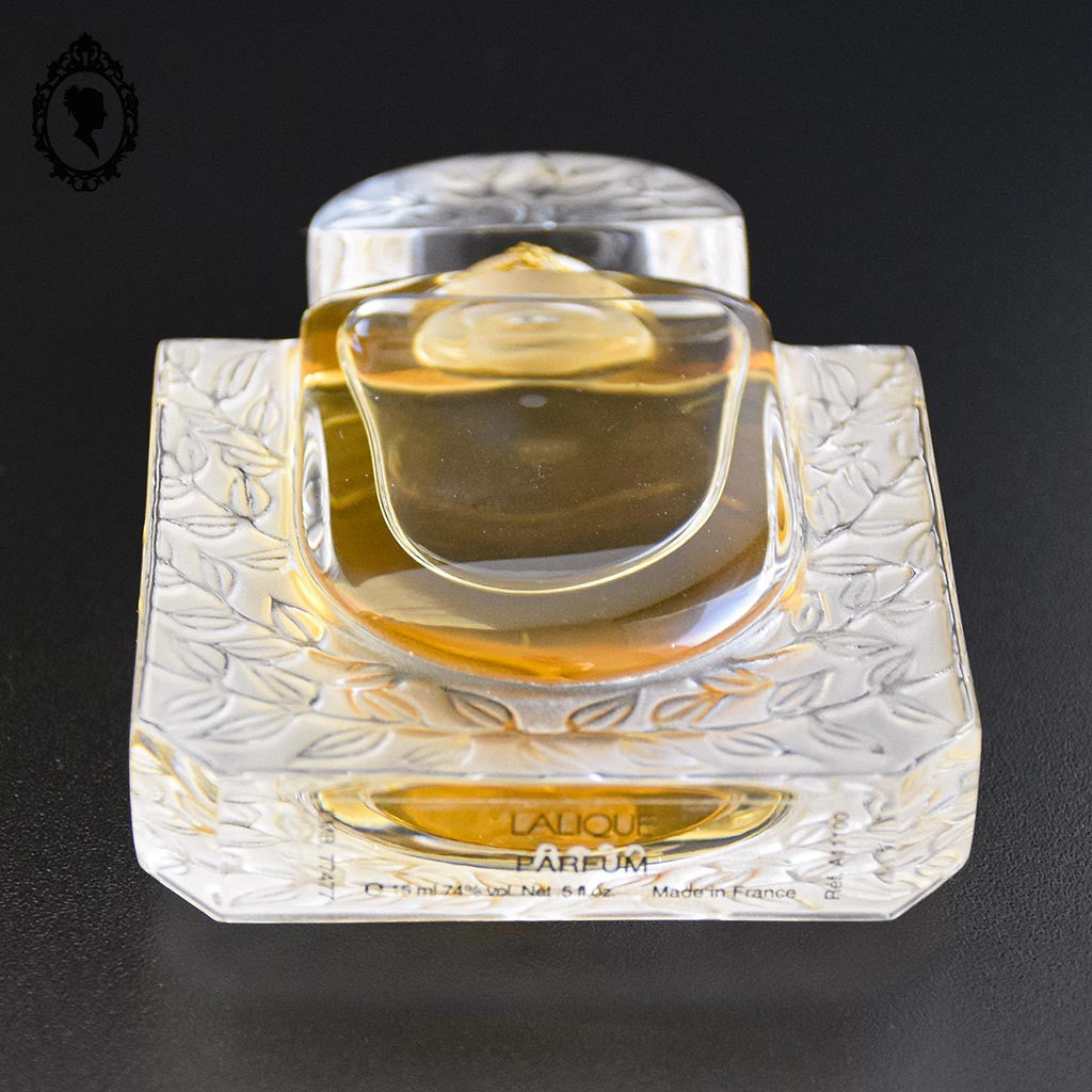 Extrait de parfum Lalique Chévrefeuille 15 ml flacon signé Lalique France numéroté collection