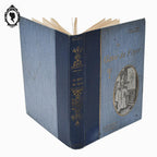 Livre bleu ancien Le Génie du Foyer de Jenny Lensia 1913