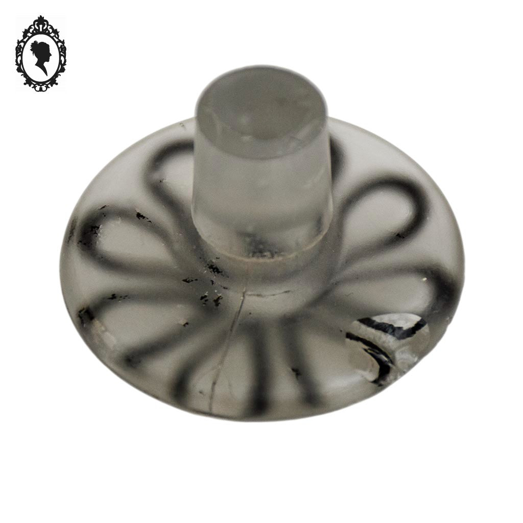 Lot 2 superbes anciens flacons parfum verre émaillé signé époque art déco