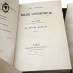 Lot 3 livres Les origines de la France contemporaine fin XIX anciens