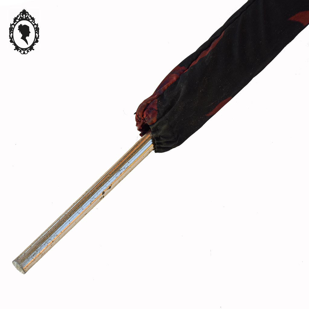 Parapluie fleuri rouge noir Nail Europ collection vintage