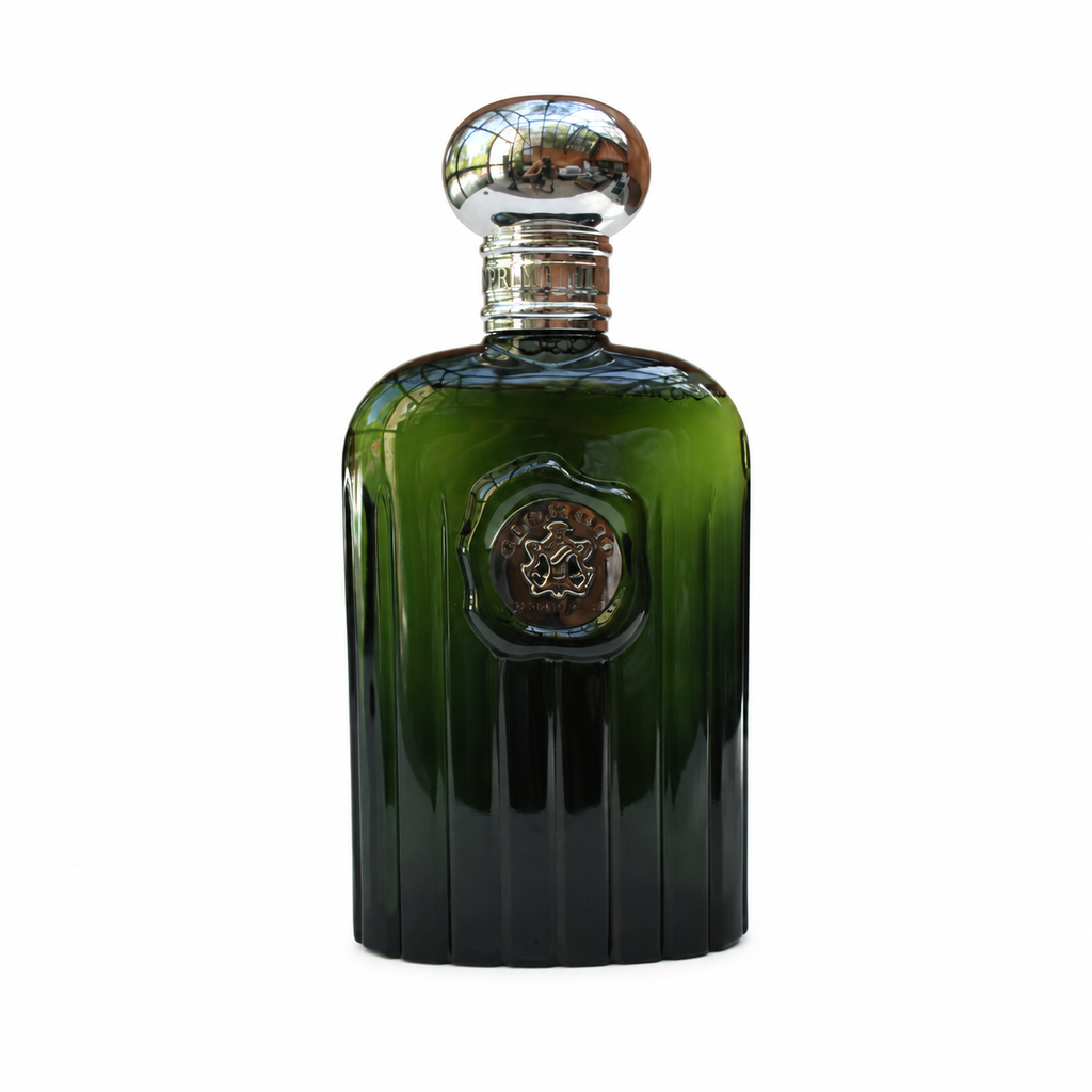 Grand flacon factice Giorgio Beverly Hills For Men en verre vert — 30 cm