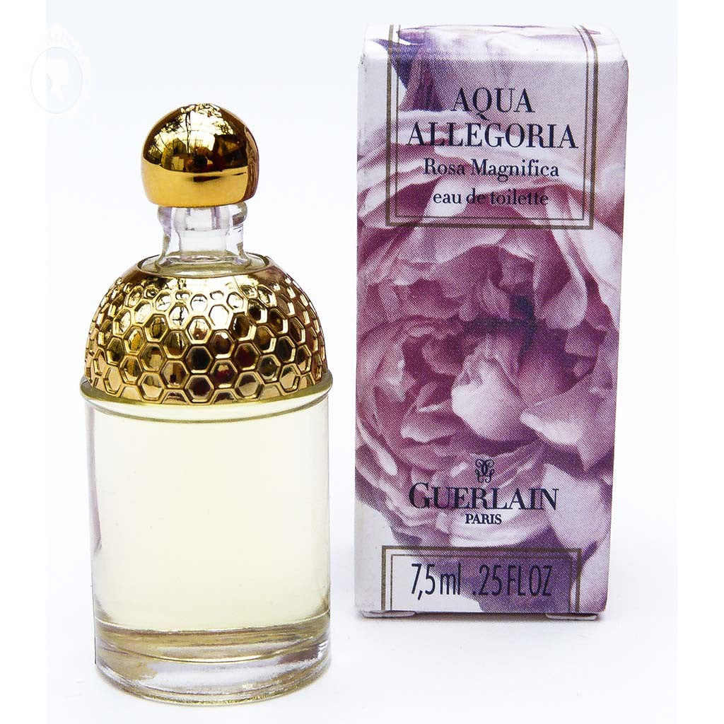 Miniature de parfum Aqua Allégoria Rosa Magnifica de GUERLAIN Edt 7,5 ml NEUF